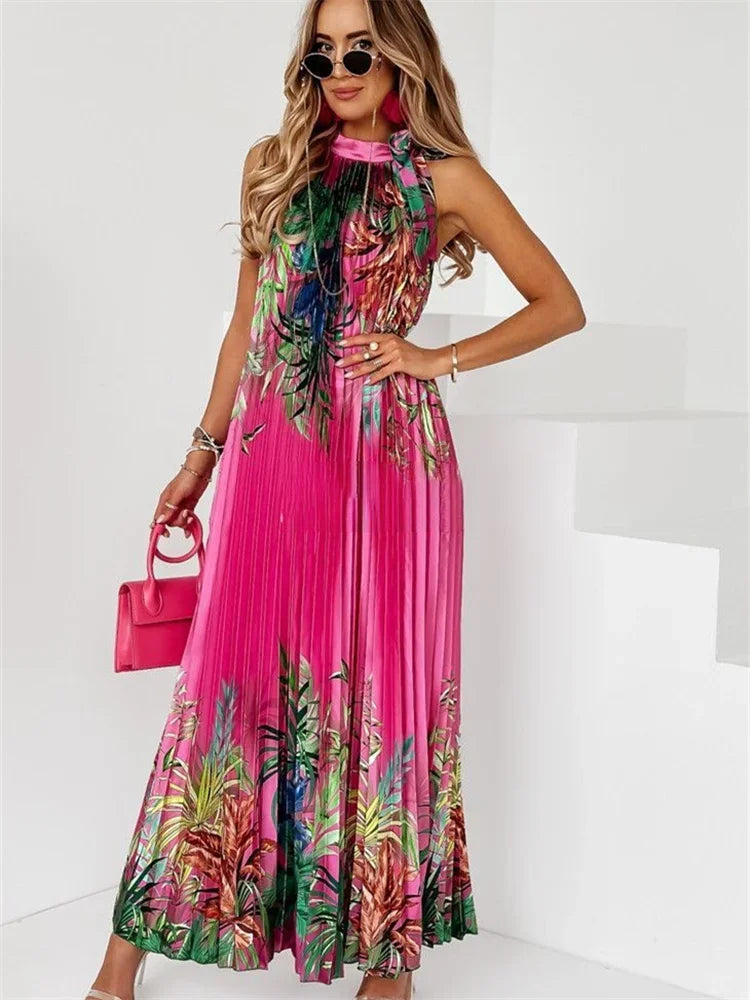 Halter Maxi Dress | Wovetsa