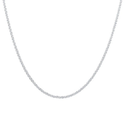 Sparkling Choker Clavicle Chain Necklace | Wovetsa