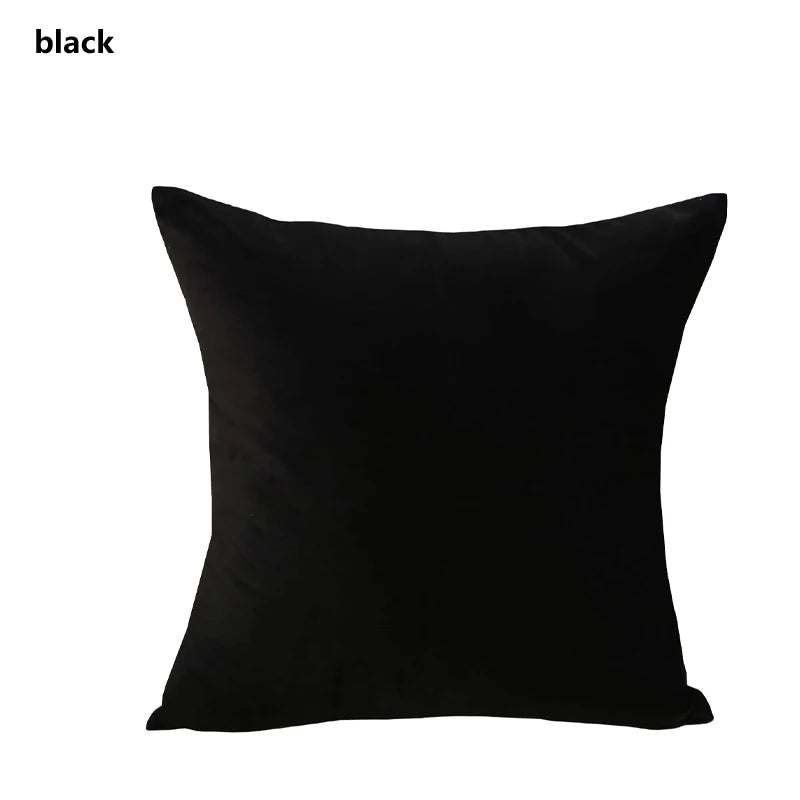 Velvet Sofa Cushion Cover 40X40/45X45/40X60/50X50/55X55/60X60CM Home Hotel Office Decor Waist Throw Pillow Cover