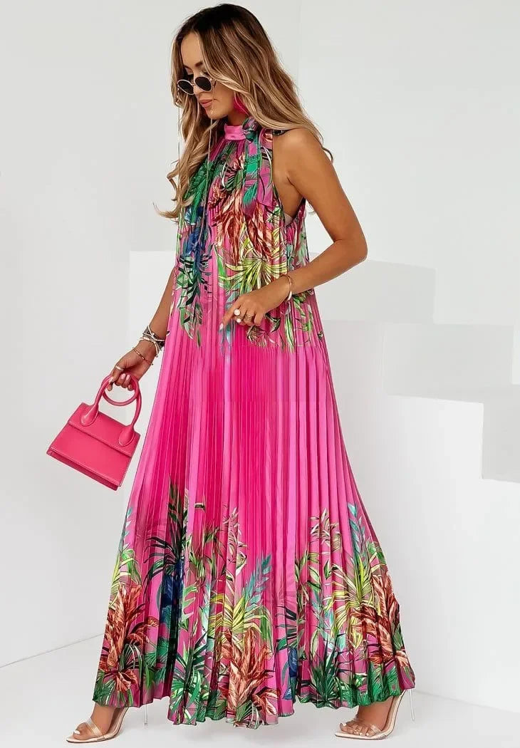 Halter Maxi Dress | Wovetsa