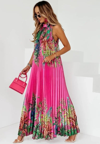 Halter Maxi Dress | Wovetsa