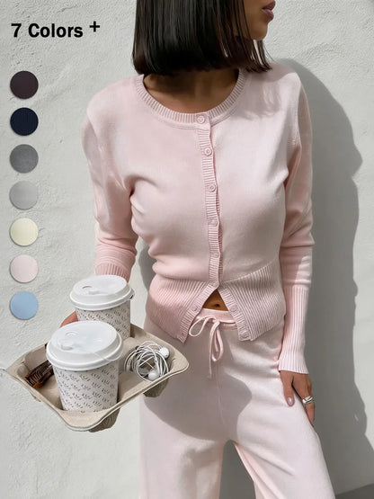 Ribbed Patchwork Cropped Cardigan | Wovetsa