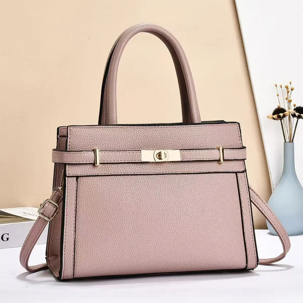 Minimalist PU Leather Crossbody Bag | Wovetsa