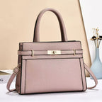 Minimalist PU Leather Crossbody Bag | Wovetsa