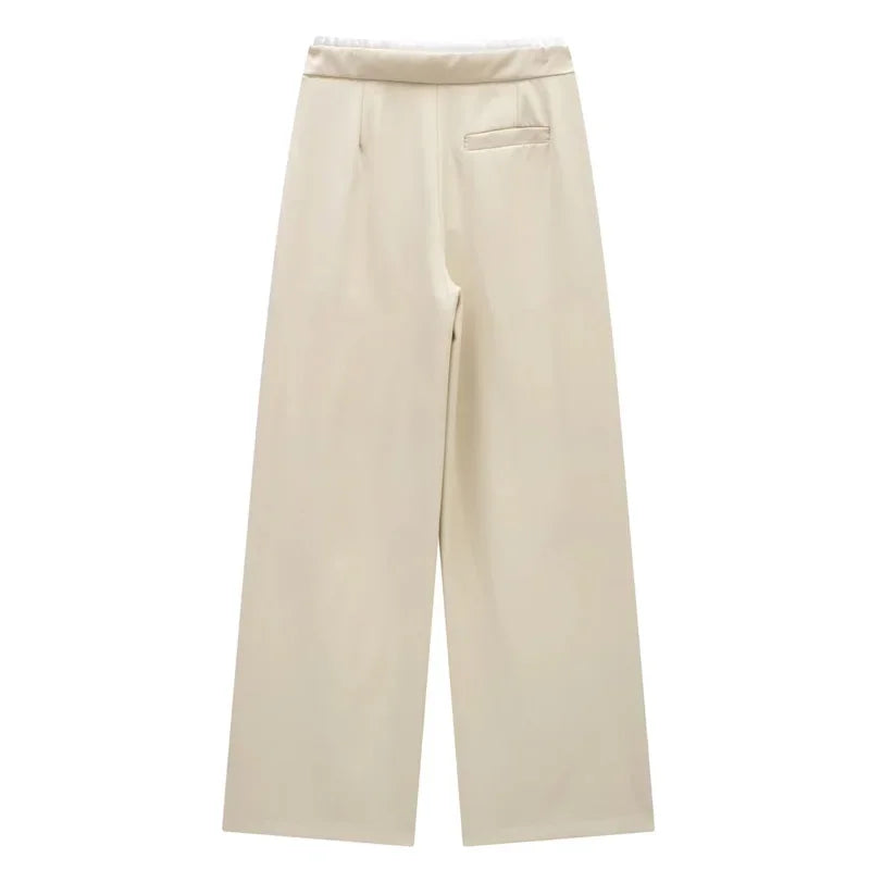 Wide-Leg Baggy Pants | Wovetsa