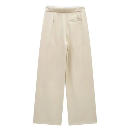 Wide-Leg Baggy Pants | Wovetsa