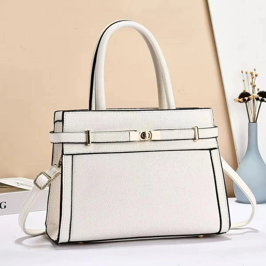 Minimalist PU Leather Crossbody Bag | Wovetsa