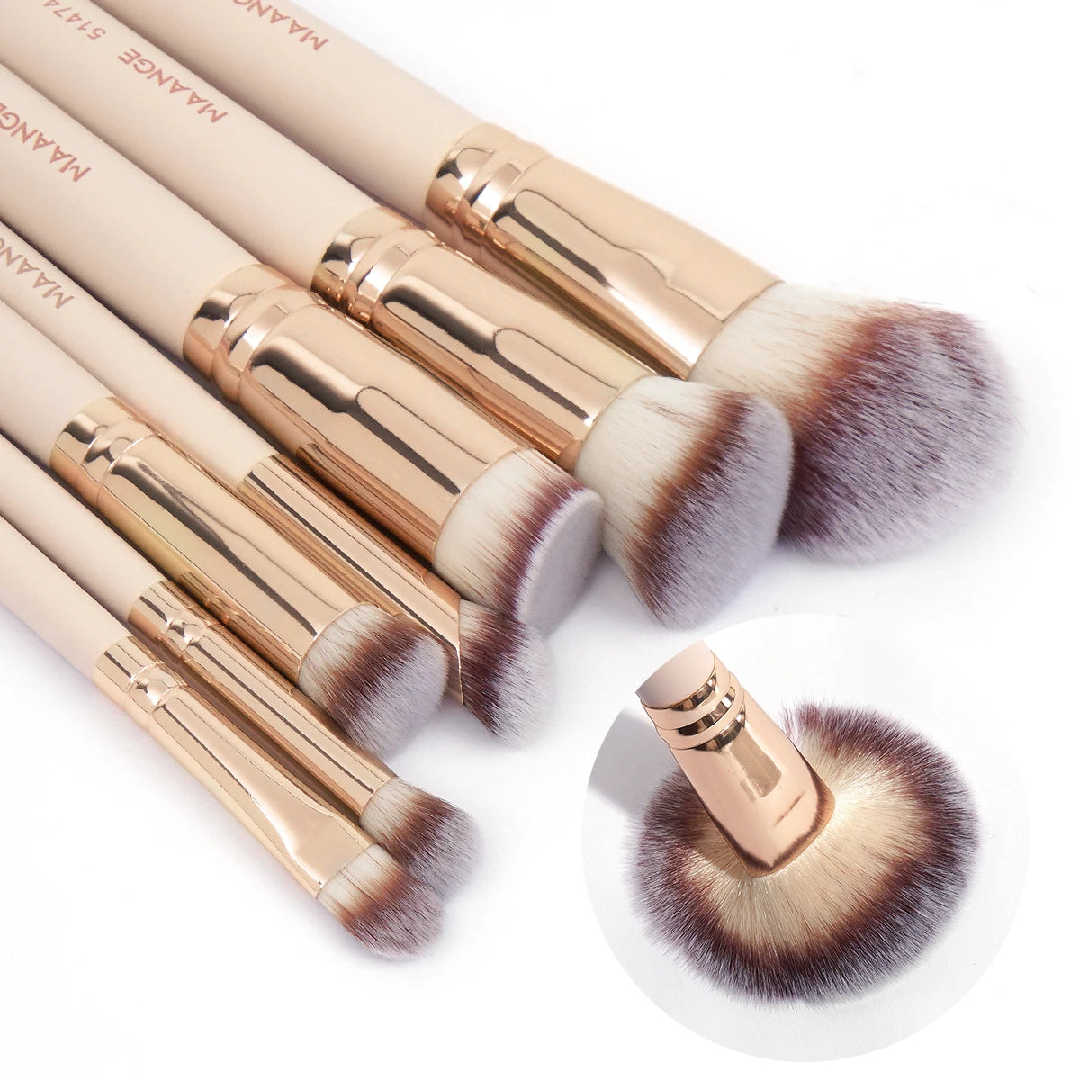 7-Piece Makeup Brush Set | Wovetsa