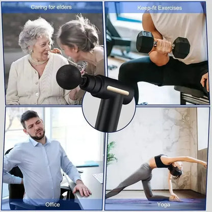 Mini Portable Massage Gun for Full Body Relief | Wovetsa