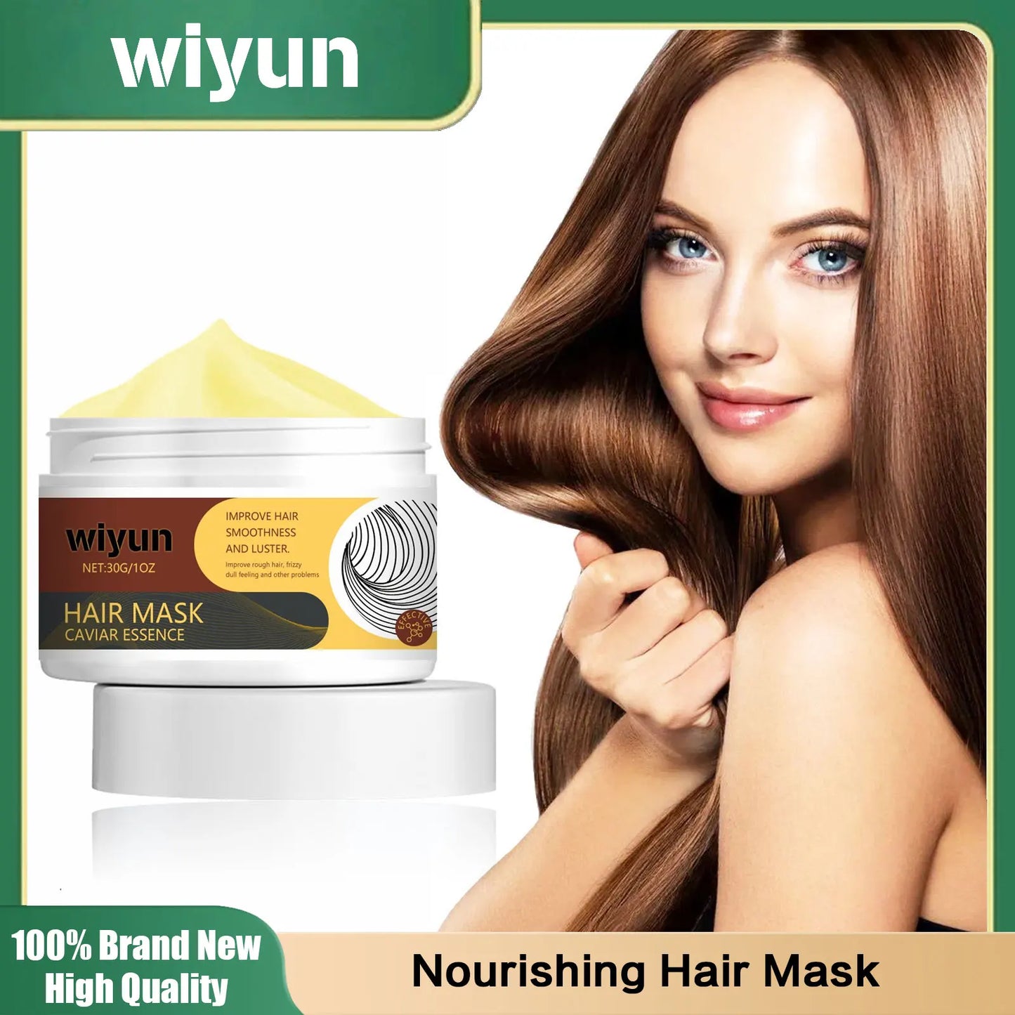 Caviar & Keratin Repair Hair Mask | Wovetsa