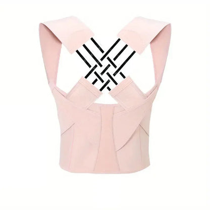 Adjustable Shoulder Posture Corrector Brace for Women & Men | Wovetsa
