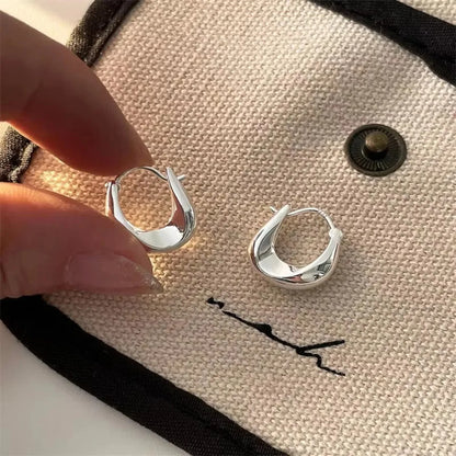 925 Sterling Silver Hoop Earrings | Wovetsa