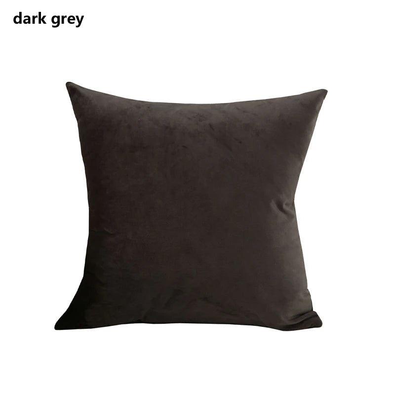 Velvet Sofa Cushion Cover 40X40/45X45/40X60/50X50/55X55/60X60CM Home Hotel Office Decor Waist Throw Pillow Cover