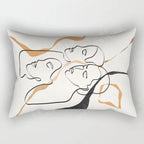 Boho Geometric Throw Pillow Cover | Wovetsa