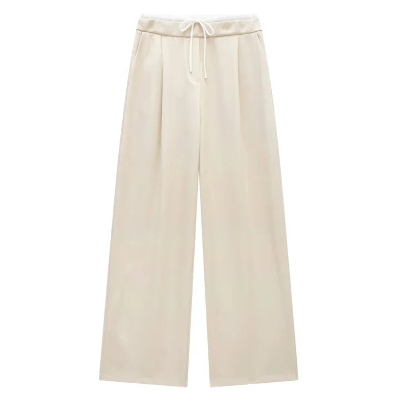 Wide-Leg Baggy Pants | Wovetsa