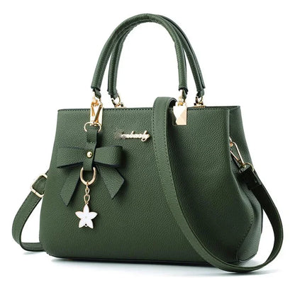 Floral Bowknot PU Shoulder & Crossbody Bag | Wovetsa