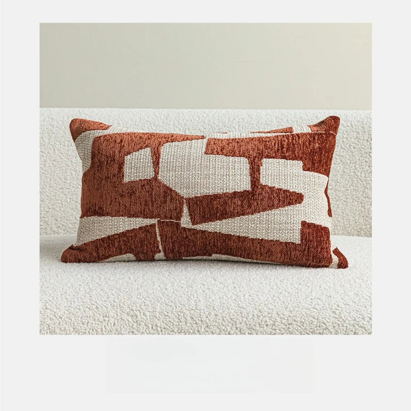 Black & White Jacquard Cushion Cover | Wovetsa