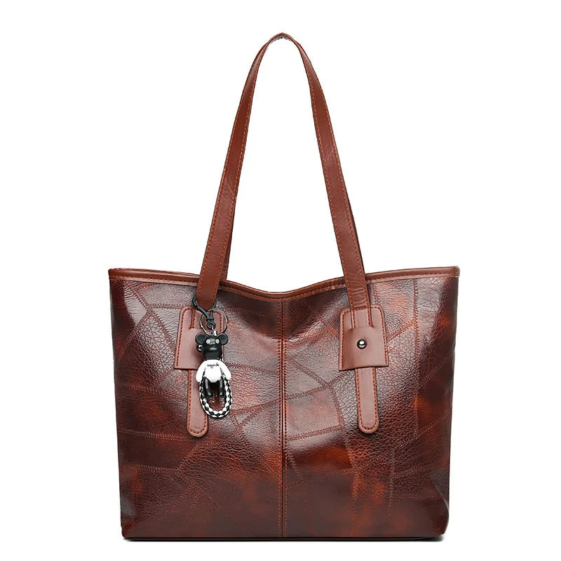 Large Capacity Square Tote Bag | Wovetsa