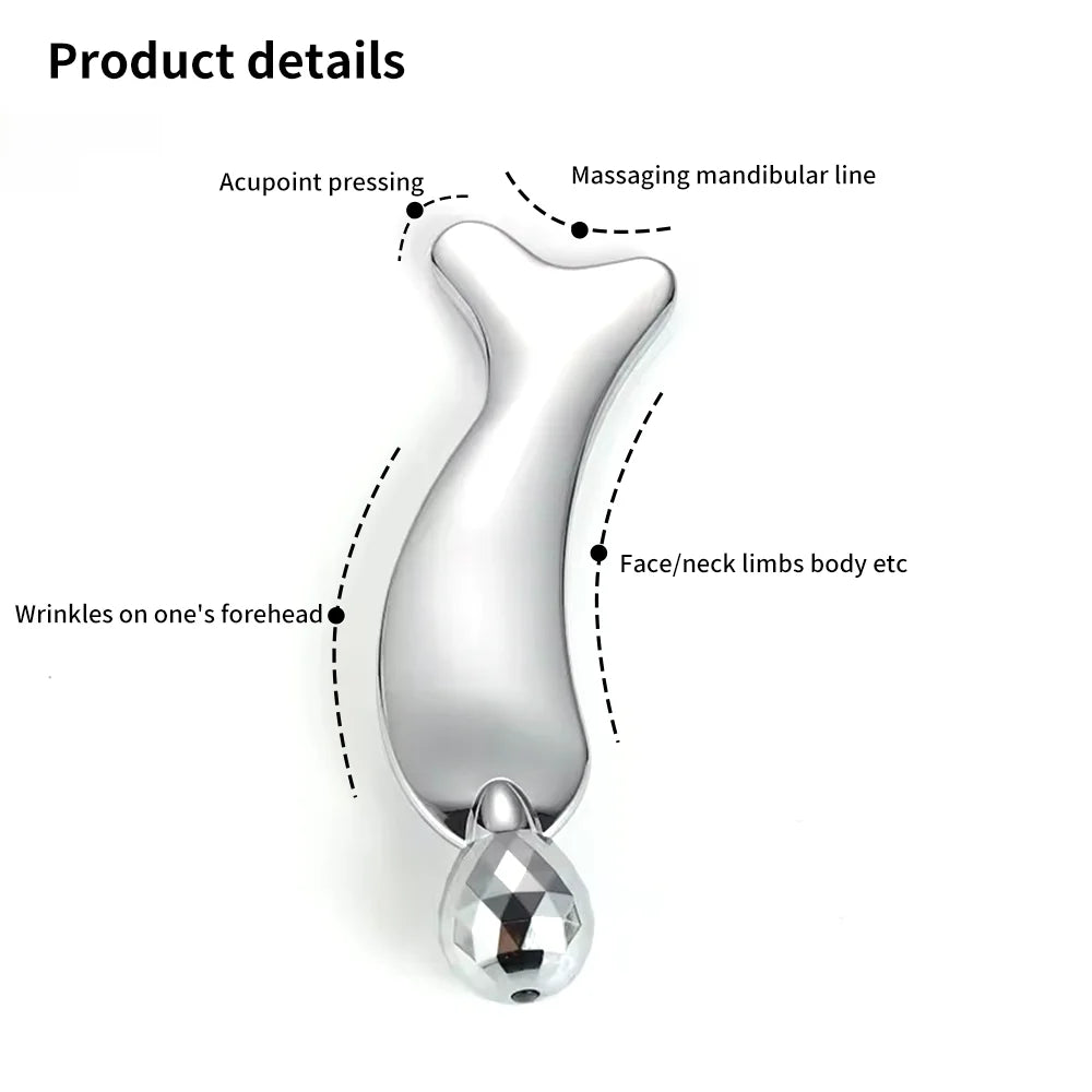 Gua Sha Face Roller | Wovetsa