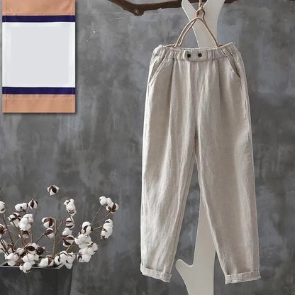 Korean Cropped Harem Pants | Wovetsa