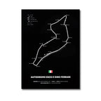 Formula 1 Racing Canvas Wall Art Print | Wovetsa