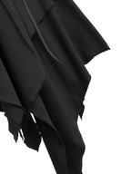 Plus Size Gothic Lace-Up Hooded Dress | Wovetsa