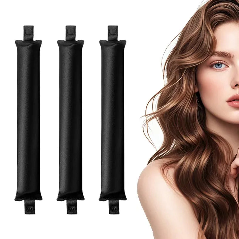 Heatless Satin Hair Curler Set | Wovetsa