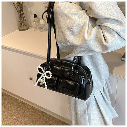 Bow Pillow Shoulder Bag | Wovetsa