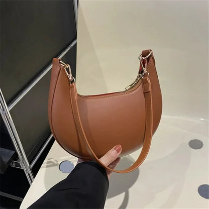 Sequin Half Moon Shoulder Bag | Wovetsa