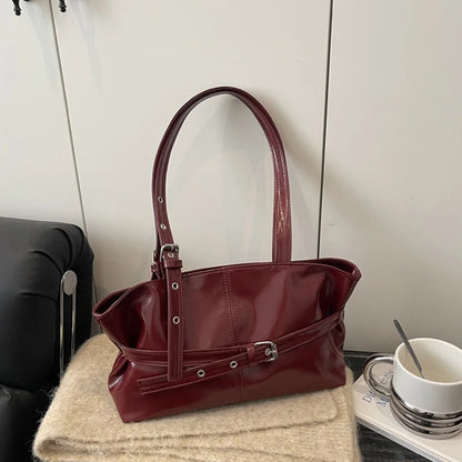 PU Baguette Shoulder Bag | Wovetsa