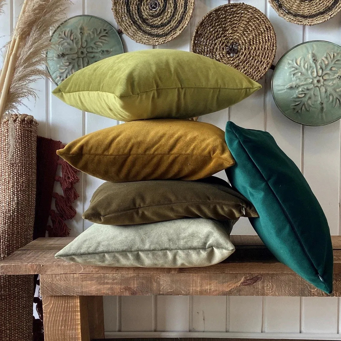 Velvet Cushion Cover | Wovetsa