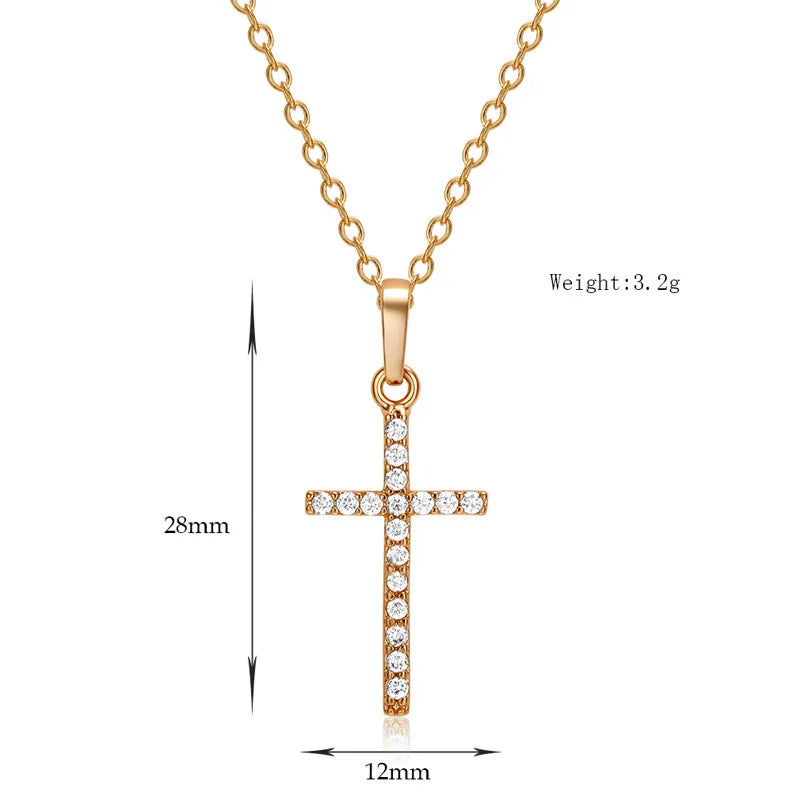 Cross Pendant Necklace | Wovetsa