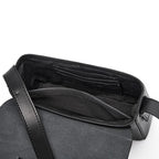 Woven Genuine Leather Crossbody Bag | Wovetsa