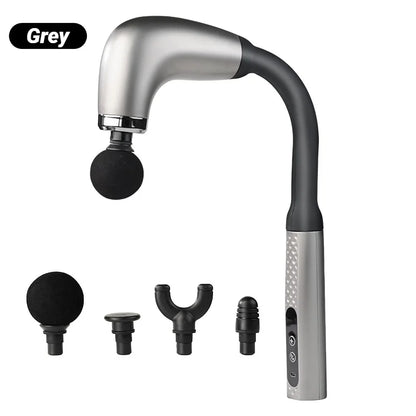 Percussion Massage Gun for Women — 4 Heads, Deep Tissue Pain Relief | Wovetsa