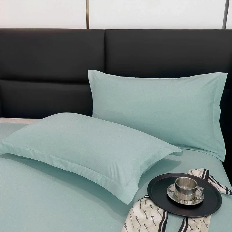Washed Cotton Solid Pillowcase 48x74cm | Wovetsa