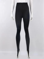 High-Waist Skinny Y2K Pants | Wovetsa
