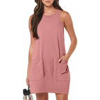 Sleeveless Pocket Sundress | Wovetsa