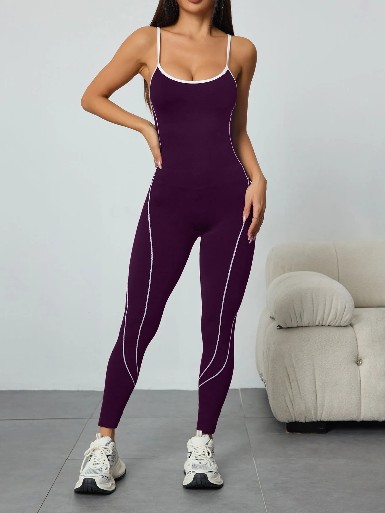 Seamless Yoga Jumpsuit | Wovetsa