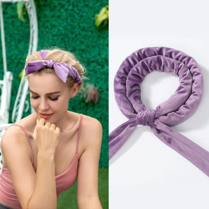 Heatless Curling Rod Headband | Wovetsa