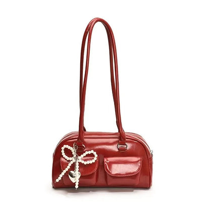 Bow Pillow Shoulder Bag | Wovetsa