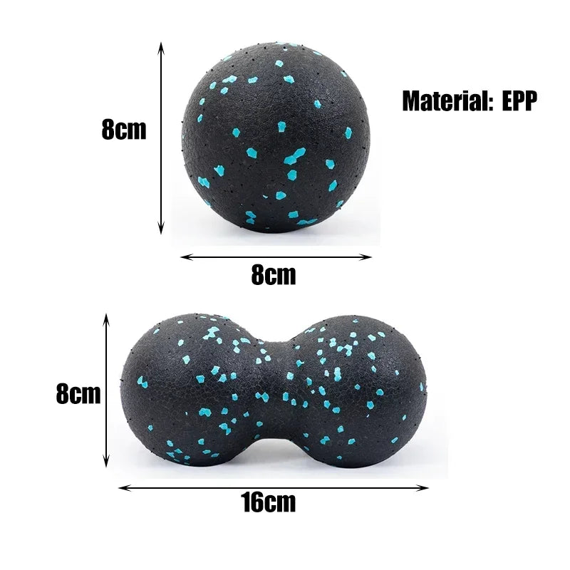 Peanut Massage Ball for Women — Muscle Relief & Myofascial Release | Wovetsa