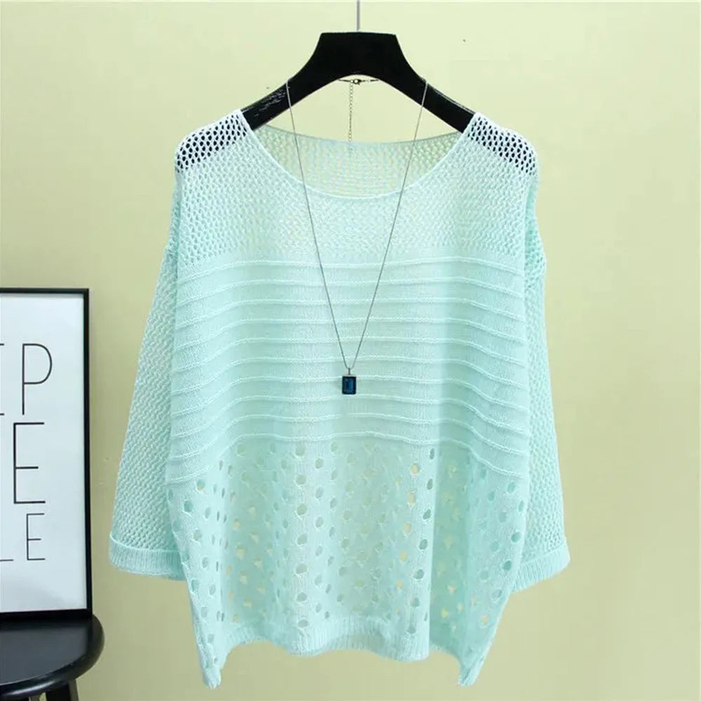 Ice Silk Knit Vest Top | Wovetsa