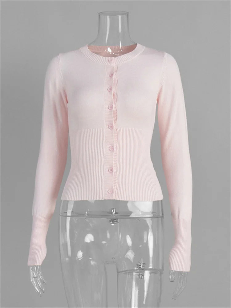 Ribbed Patchwork Cropped Cardigan | Wovetsa