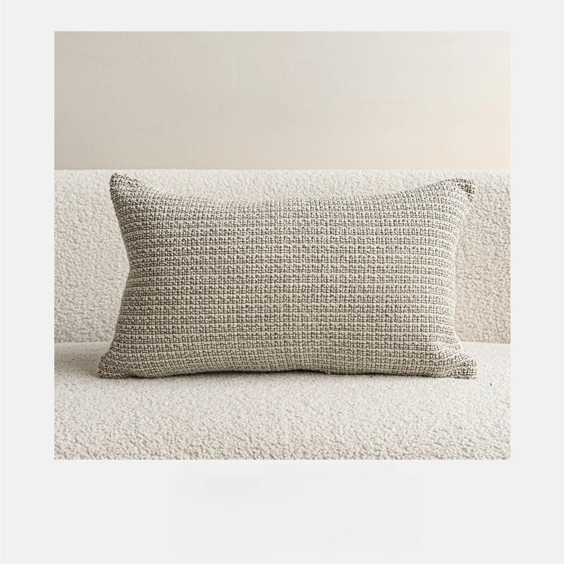 Black & White Jacquard Cushion Cover | Wovetsa