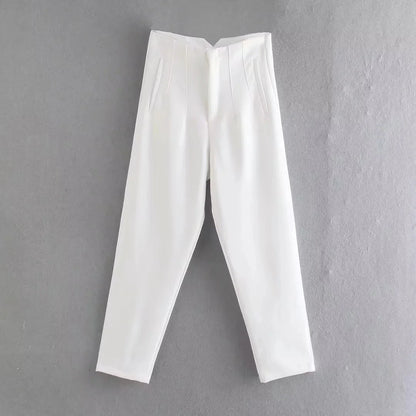 High Waist Pencil Pants | Wovetsa