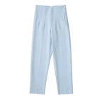 High Waist Pencil Pants | Wovetsa