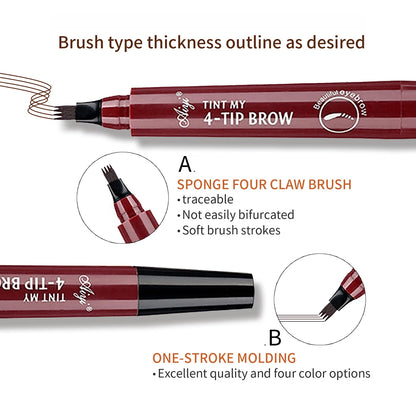 4-Fork Microblading Eyebrow Pencil | Wovetsa