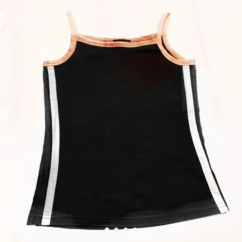 Y2K Bow-Trim Crop Tank Top | Wovetsa
