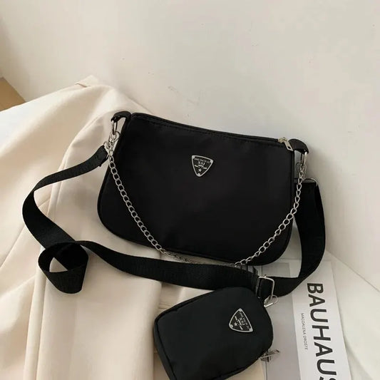 Nylon Crossbody Bag | Wovetsa