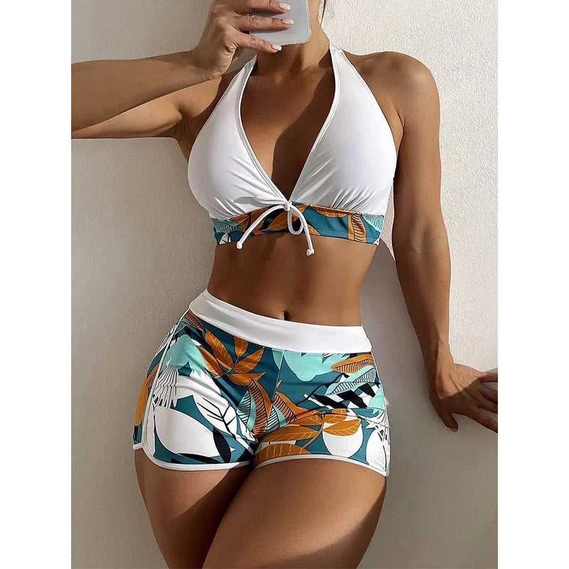 Halter Bikini Set | Wovetsa
